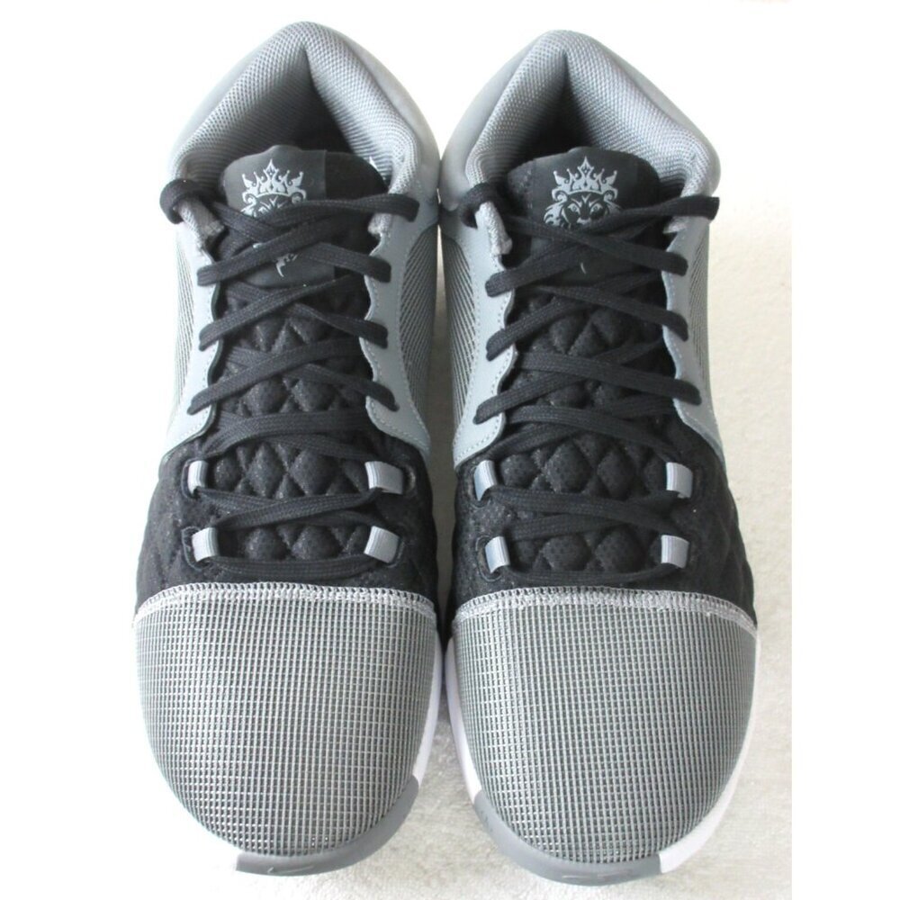 Nike Men's Lebron Witness VIII Basketball Shoes Cool Grey White Black Sizes NIB - Picture 3 of 5
